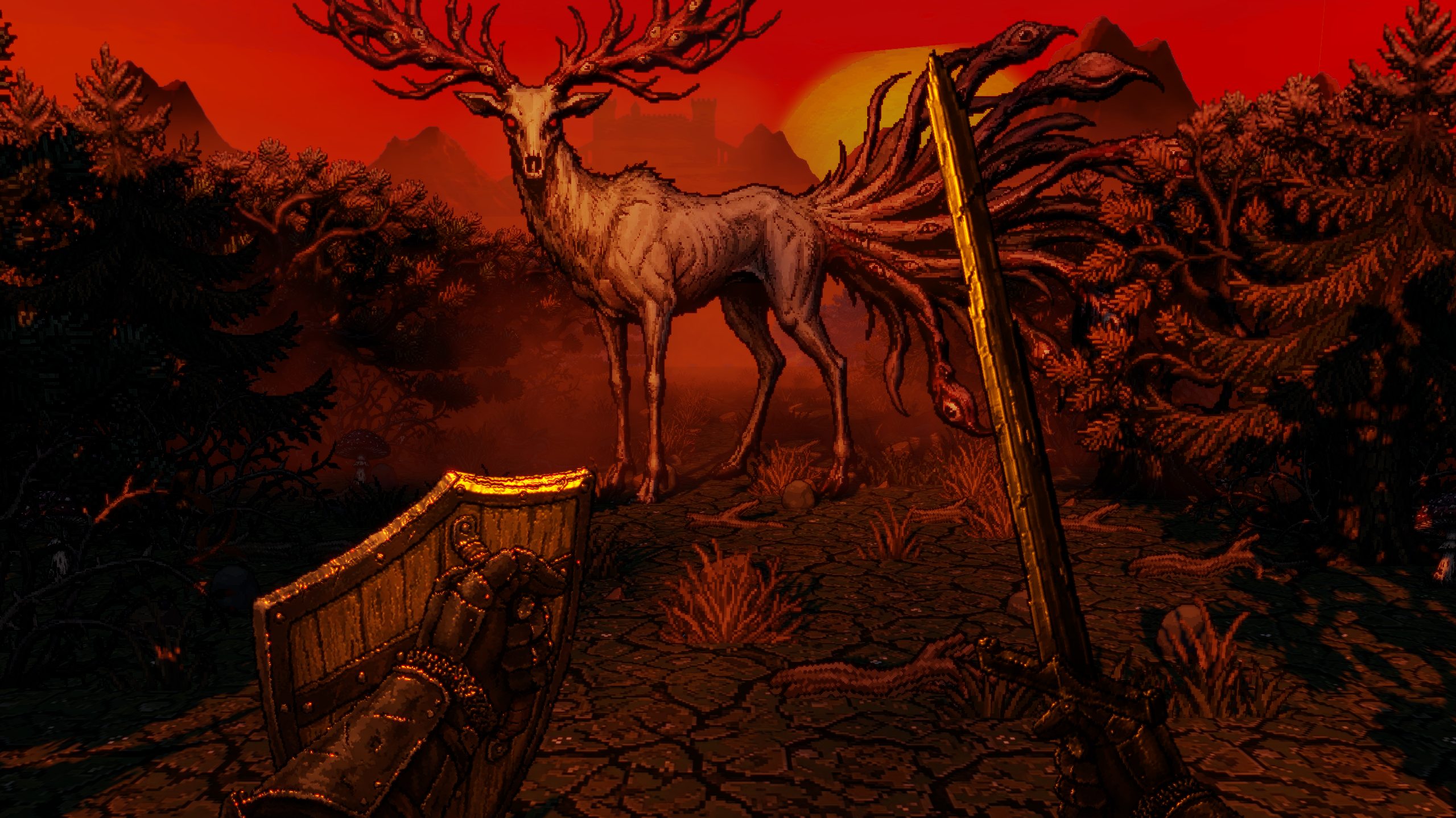 Darkest Path boss arena