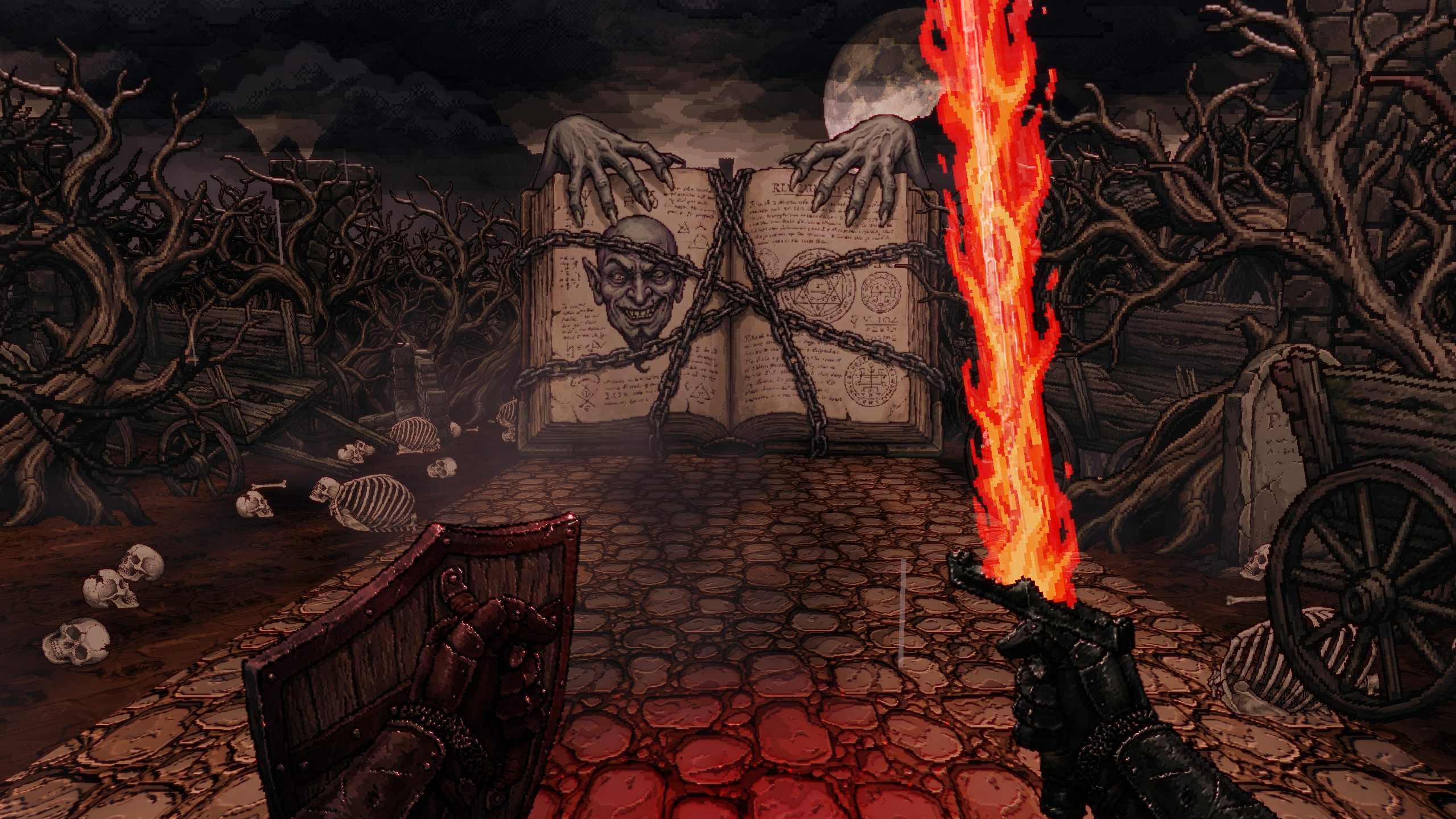 Darkest Path red corrupted level