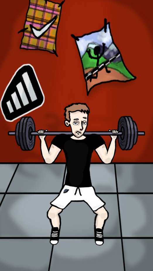 GlowUp Idle squat training